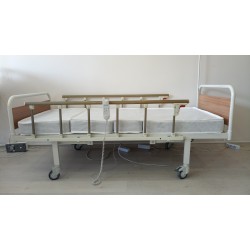 PY159 2 Motorlu MDF Tabanca Hasta Karyolası + 4 Parçalı Yatak