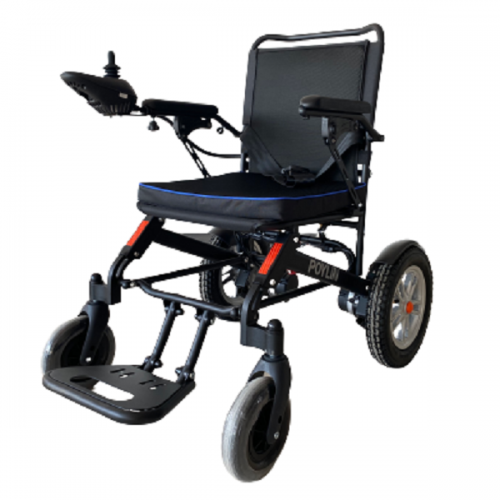 Poylin P205 Hafif Katlanabilir Akülü Tekerlekli Sandalye