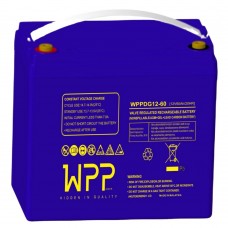 WPPDG12-60 AGM-JEL Derin Deşarj Akü
